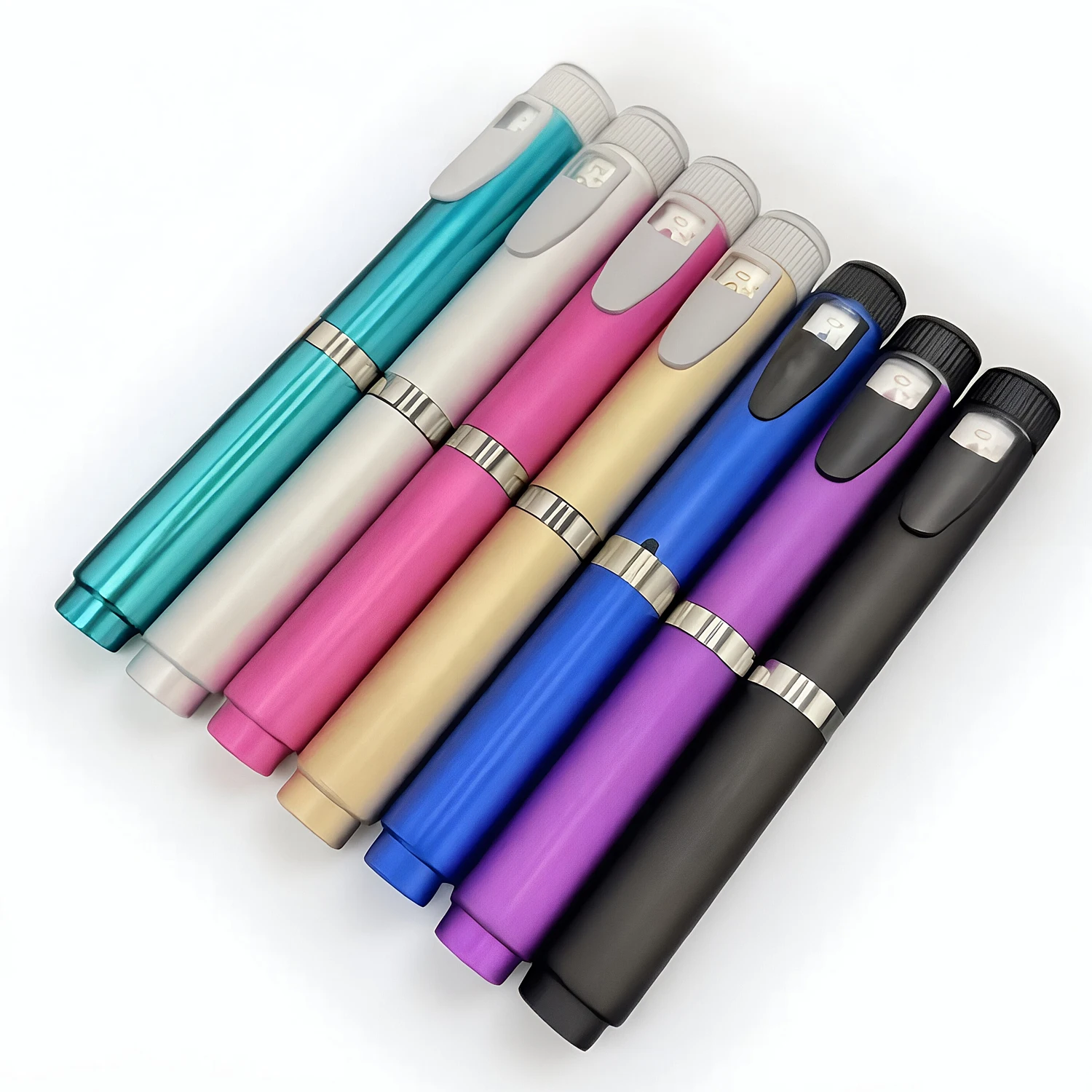 3PCS SET Reusable Metal Injection Pens V2 60 Unit Model-Multiple Colors Available Durable Design 3ml