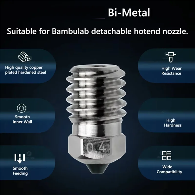 EF-Voor Anycubic Kobra S1 Hotend Snelle Verwarming Nozzle Voor Kobra S1 Combo Hotend 24V 48W voor Kobra S1 Hotend Hardheid