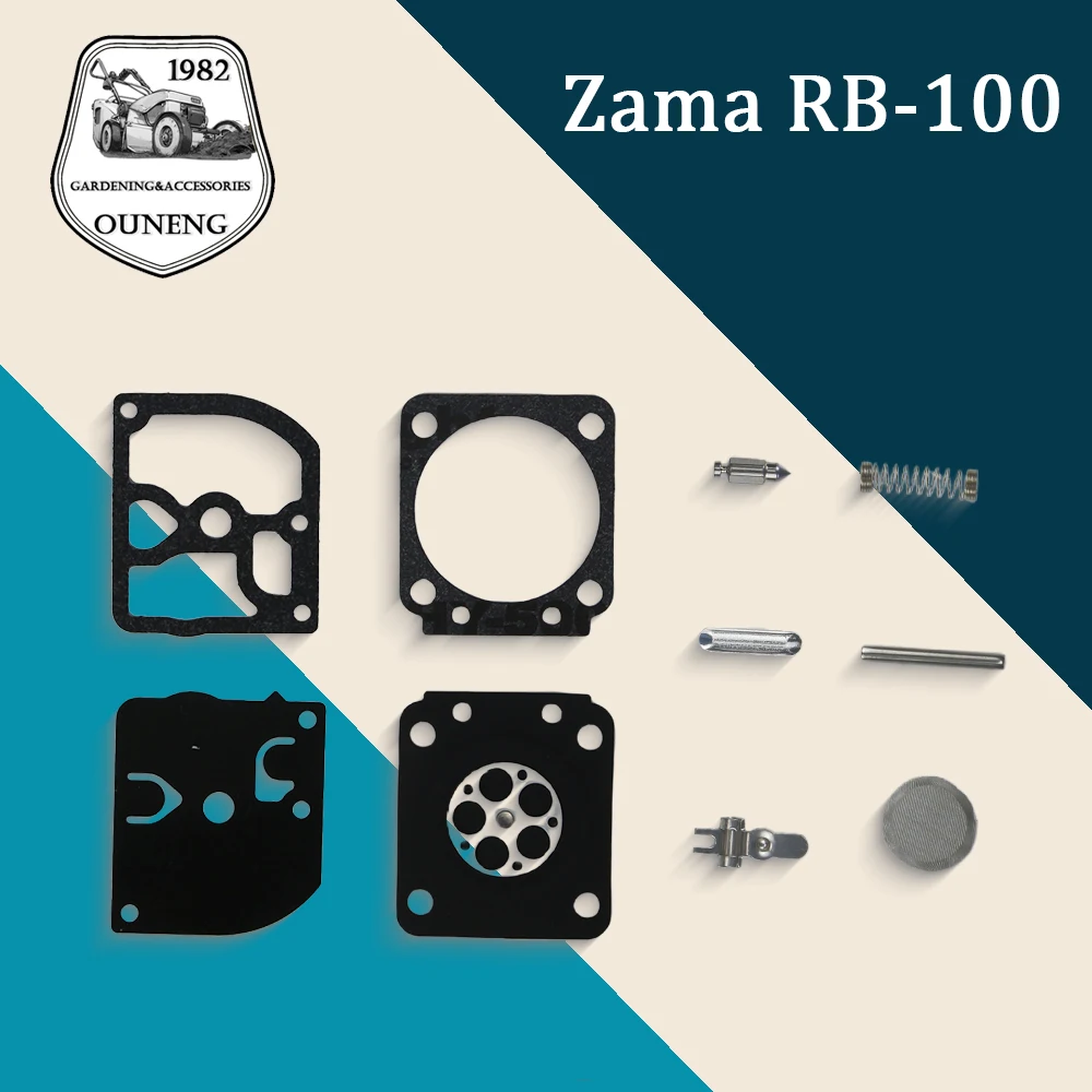 

Carburetor Repair Kit Parts RB-100 Membrane Joint for Zazma Sstihl Chainsaw Trimmer HS45 FS55 FS38 BG45 MM55 Leme ZaAAma C1Q