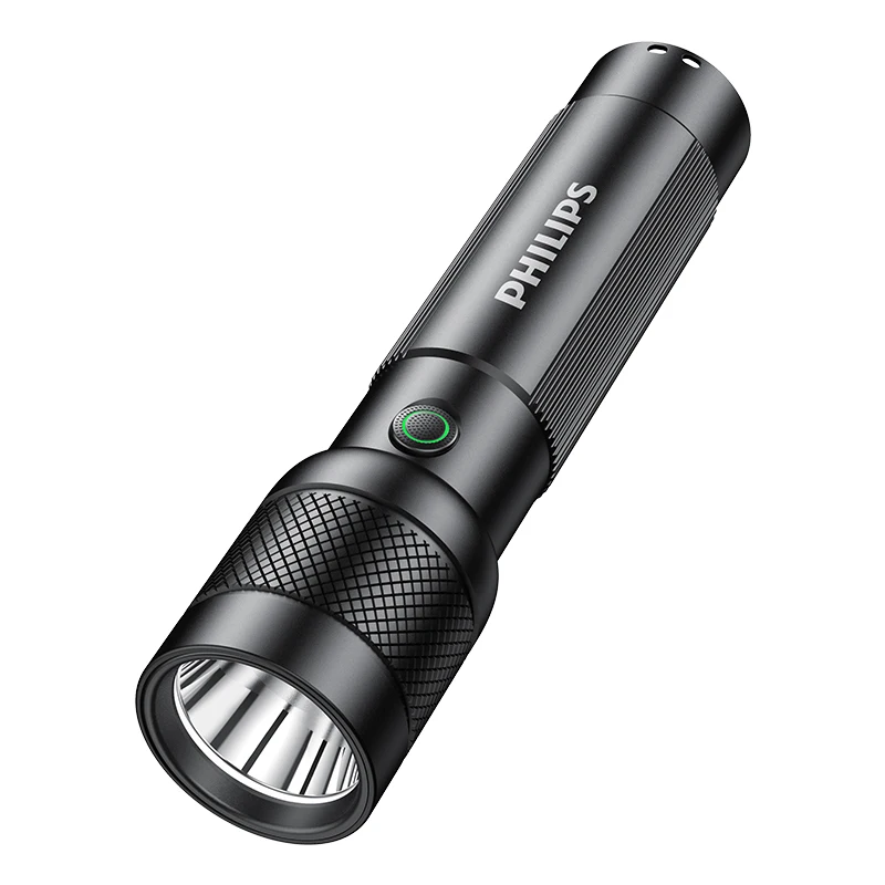 Philips 2025 New Lighting Flashlight Strong Light Charging Super Bright Zoom Long-range Outdoor Home Student Mini Portable Long