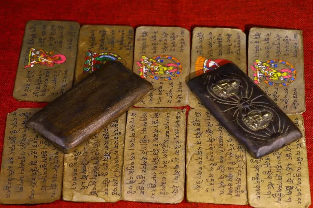 Old Tibet the old scriptures of the temple,#02,best collection & adornment