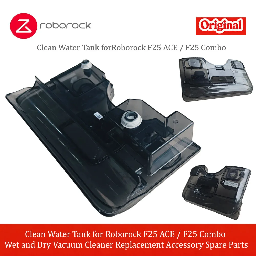 Clean Water Tank for Roborock F25 ACE / F25 Combo Wet and Dry Vacuum Cleaner Replacement Accessory Spare Parts