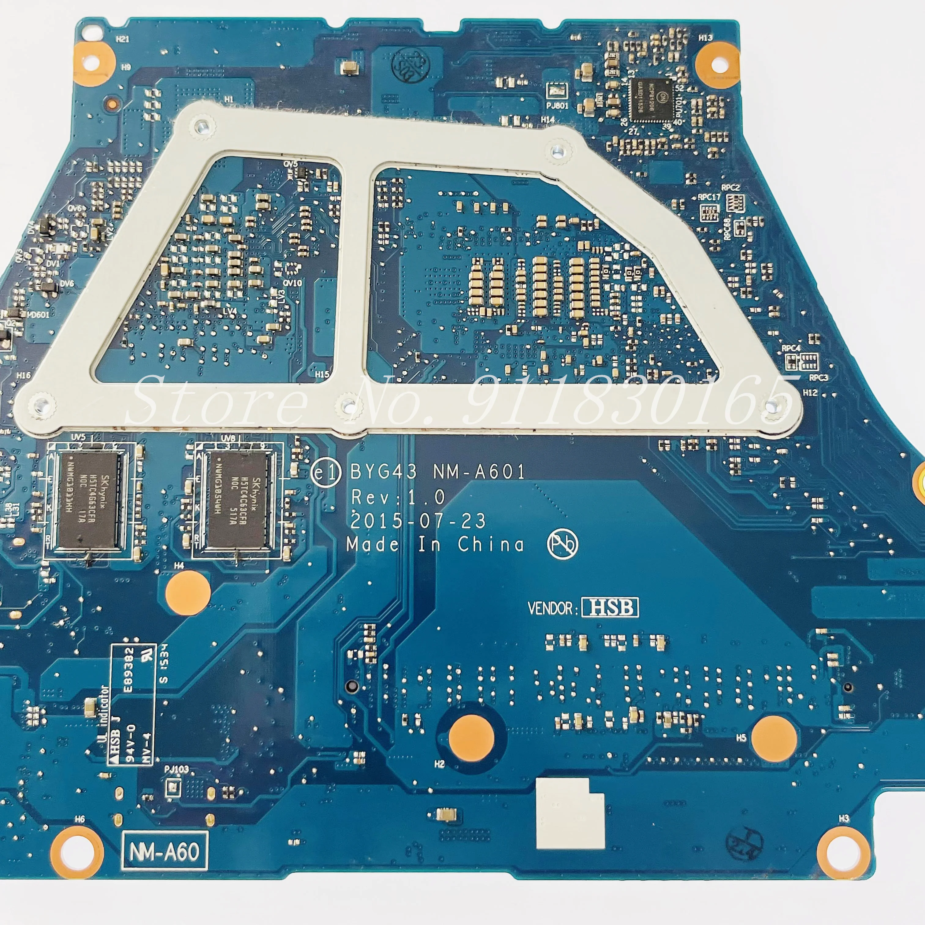 Imagem -03 - Placa-mãe para Laptop Lenovo Yoga Byg43 Nm-a601 Mainboard I56200u I7-6500u Cpu Gt940m Gpu 2g Ddr3l 70014isk