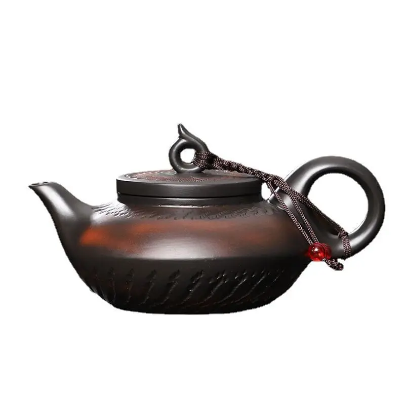 Premium Handmade Purple Clay Tea Pot Single Pot Tea Set Gongfu Tea Set Xi i Pot Household Tea Set Cam Outdoor Water Con...