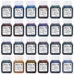 25ml Leather Alcohol Dye Complete Set Of Diy Handmade Leather Cow Leather Dye Vegetable Tanned Leather Dye Alcohol Dye Water