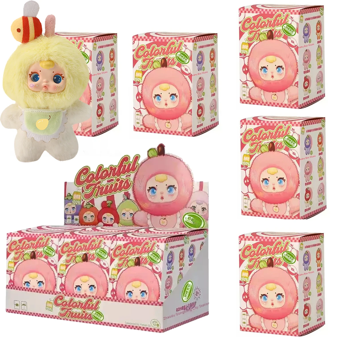 

Лидер продажNommi V3 Substitute 2025MM Candy FruityPlushToy слепая коробка креативное милое украшение для рабочего стола модное виниловое лицо коллекционная