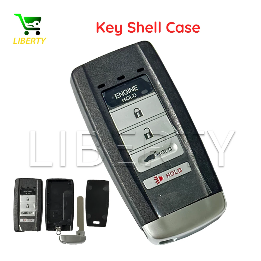 Liberty For Acura MDX RDX 2016 2017 2018 2019 2020 2021 Smart Remote Key Shell Case KR580399900 Replacement Case