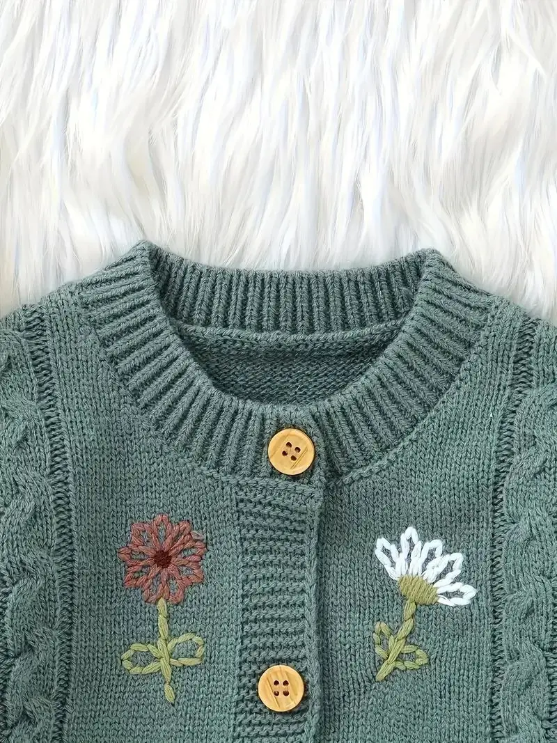 الفتيات البلوزات الخريف الشتاء 2025 الأطفال الصوفية جيرسي معاطف بلايز للطفل فتاة ملابس الاطفال محبوك ملابس خارجية وتتسابق 4 5 6Y #3