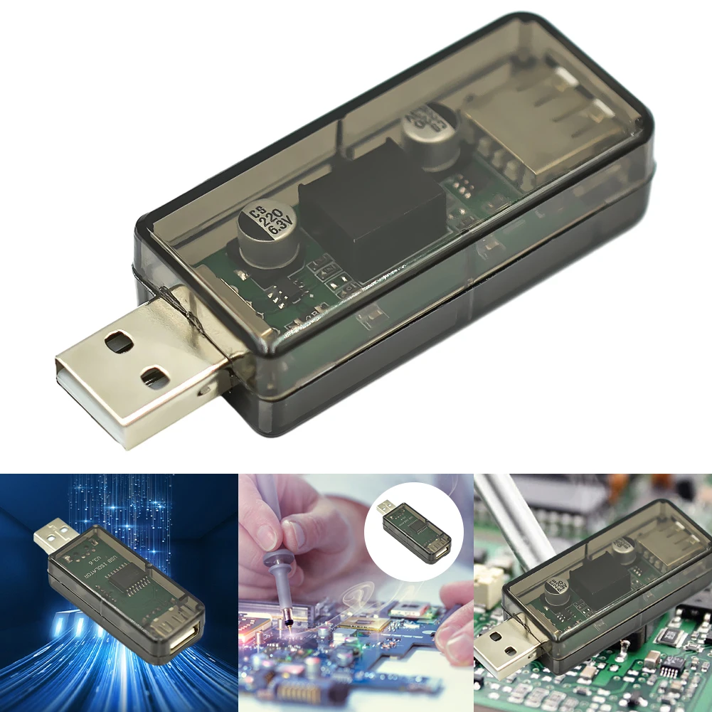 1500V ADUM3160 Digital Signal Audio Power Isolator USB to USB Audio Signal Isolator 12Mbps 1.5Mbps Adum3160 with Box/with Button image 5