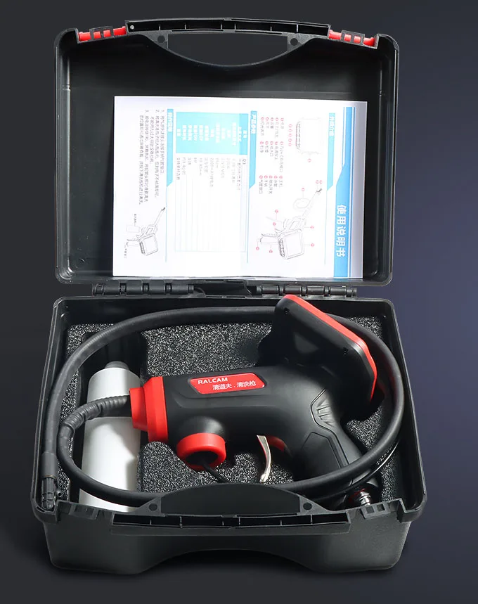 4.3 Inch 8.5mm  Portable Side-View Side Spraying  AC Air Conditioner Cleaning  Handheld Endoscope Camera CMOS Borescope