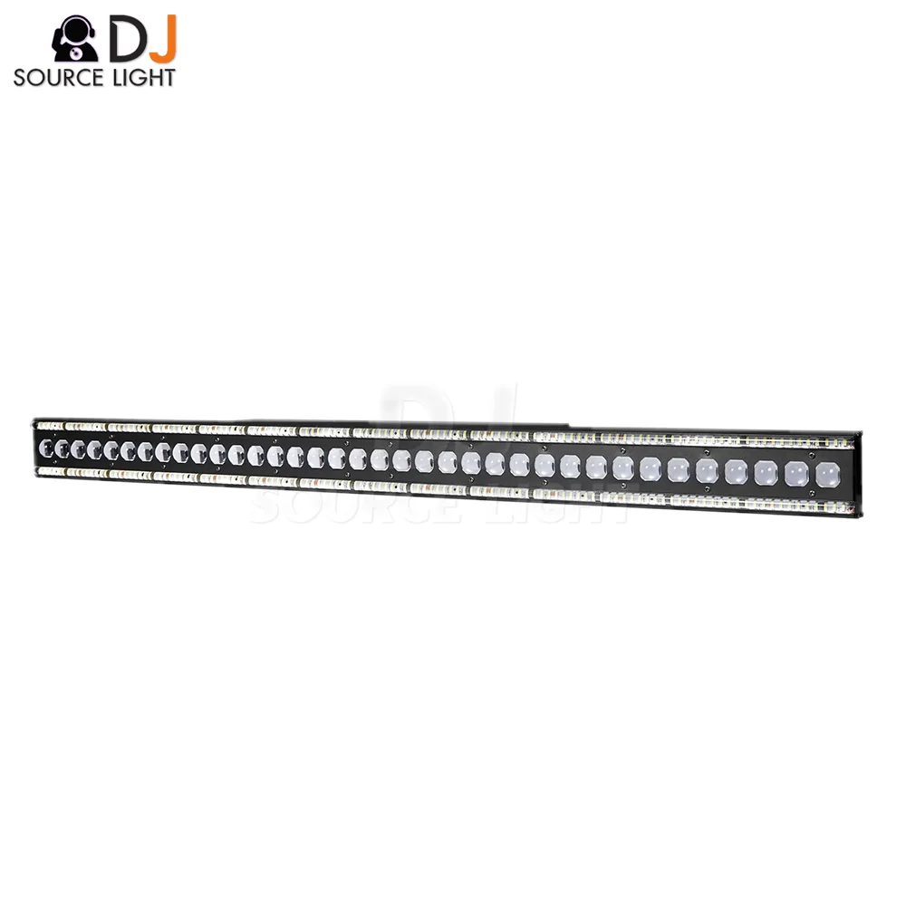 36x3W LED RGB Light curtain wall washer pixel strip light with ring DMX512 For DJ Disco Party Dance Bar Wedding Halloween