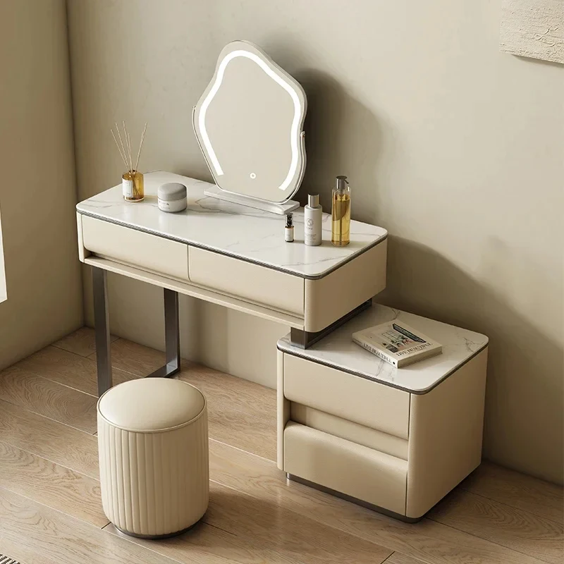

high quality Hot sal Master bedroom drser bedside tle integrated corner cht dk small modern ple