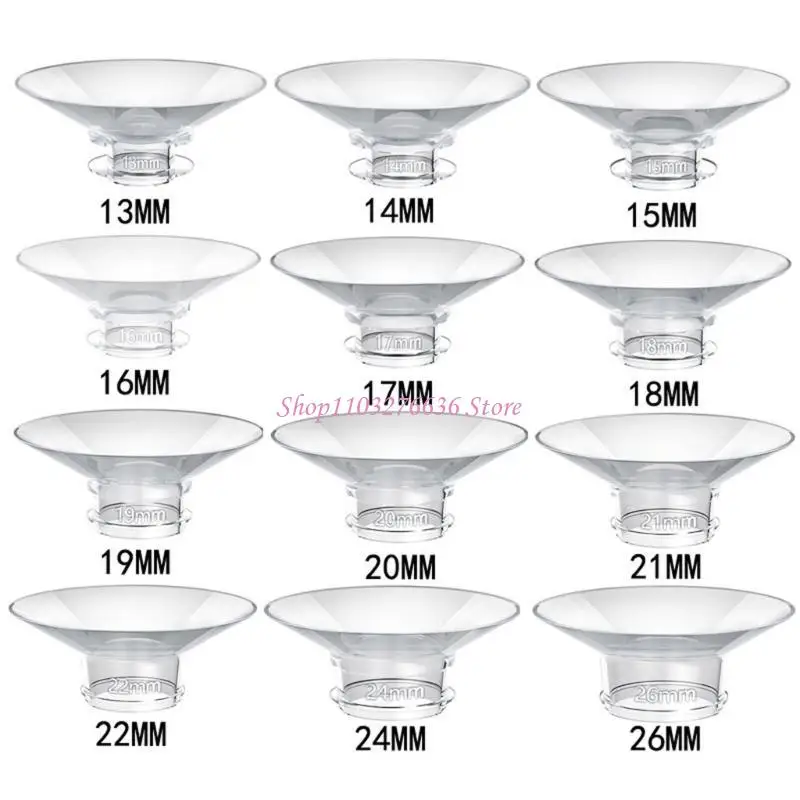 R6FD Breast Enhancement Silicone Flange Adapter Easy Installs for Varied Brands