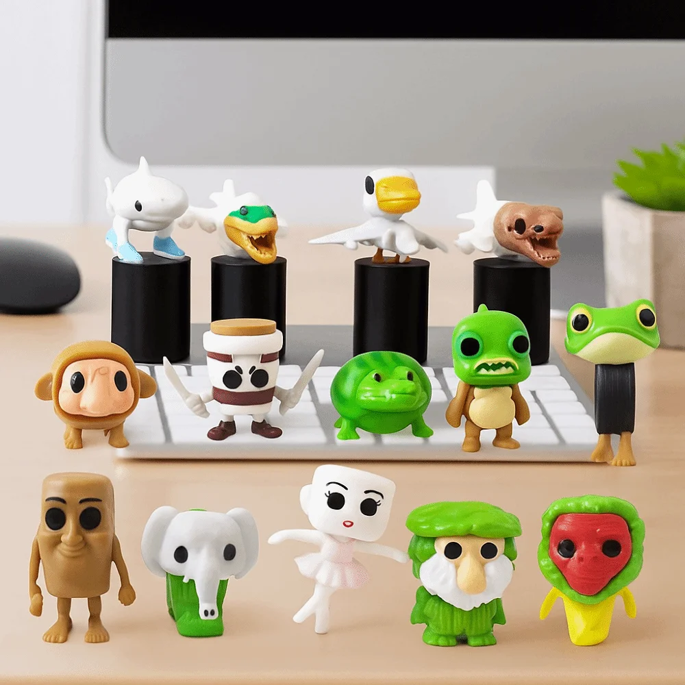 

14pcs Model Tung Sahur Figure Toy BombardinoCrocodilo PVC Mini Tralalero Tralala Action Figures Sensory Toy Funny Doll
