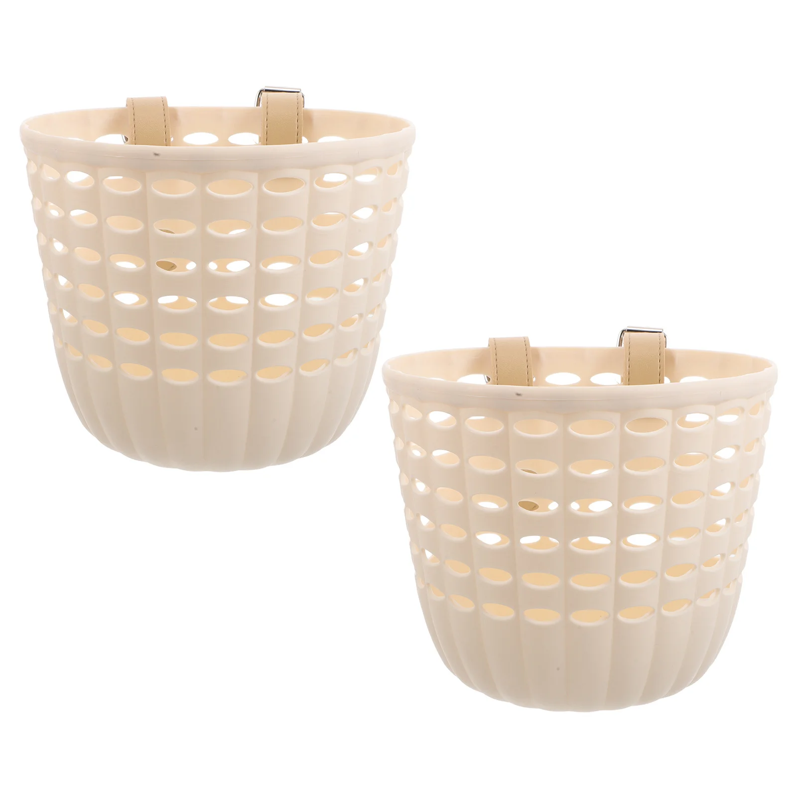 

2Pcs Portable Bike Basket for Bright Front Handlebar Basket Compatible with Bicycle Scooter Balance Bike Cycling Fun