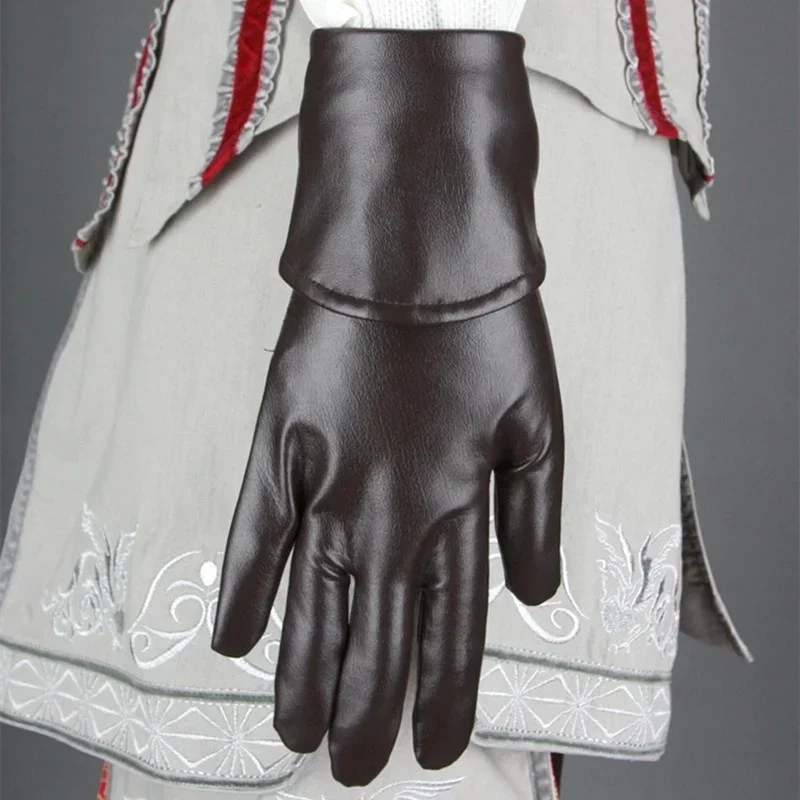 Creed Ezio Cosplay Costume Assasin Connor Sweater Pants Coat Accessories Halloween Set For Man Women Kids Custom Made