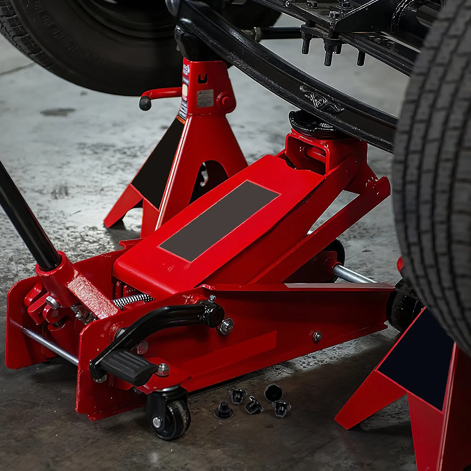 

5Pcs Rubber Oil Filler Plugs Floor Jack Repair Kit Hydraulic Filler Bung for Horizontal Bottle Jack Sealing Oil Hole Plugs