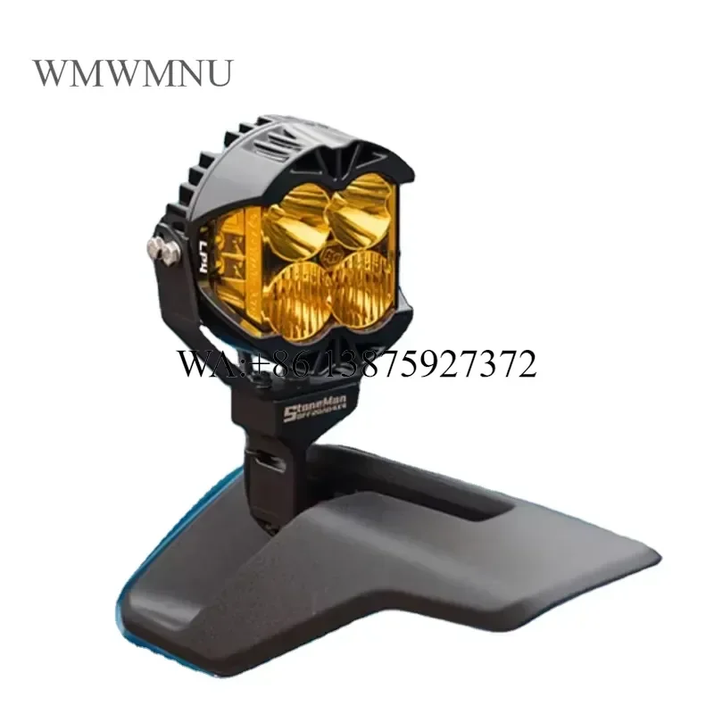 Wmwmnu New Spotlight Bracket for Raptor F150 Performance Parts Modified Hood A-Pillar Mount 2018-2023