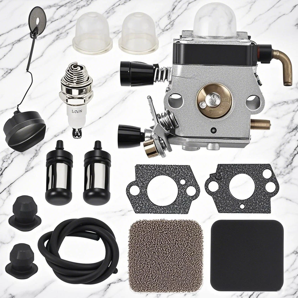 

Replacement Carburetor Kit for Stihl FS75,FS85,FS80,HS75 HS80 HS85 HL75 FH75 HT70 HT75 KM80 KM85 SP80 SP85 FC85 FC85