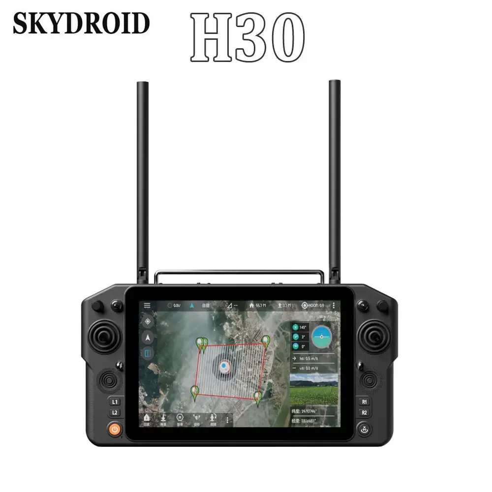 Skydroid H30 16-Channel Flagship Remote Controller W/Qualcomm 660 Processor Three Operating Frequencies 50km Transmission Range