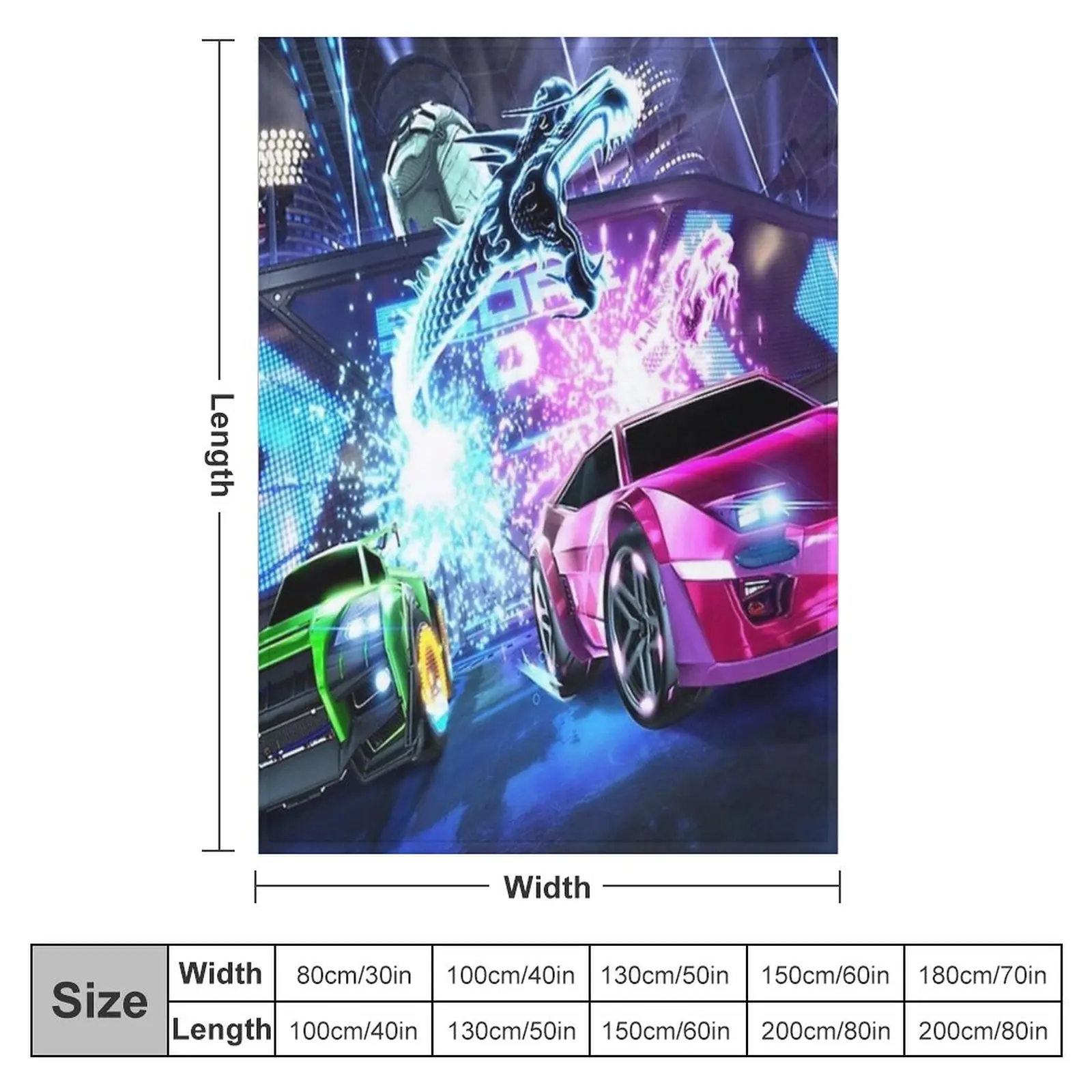 Rocket Car Soccer Throw Blanket blankets ands for winter for babies anime Blankets