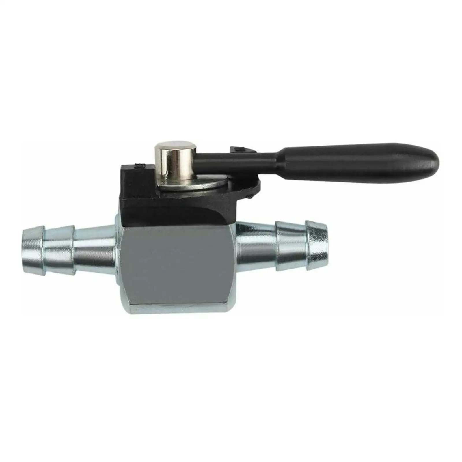 Durable Steel Inline Fuel Valve 1/4 Inch Line Cutoff Petcock for Petrol Diesel Lawnmower ATV Kart Engine
