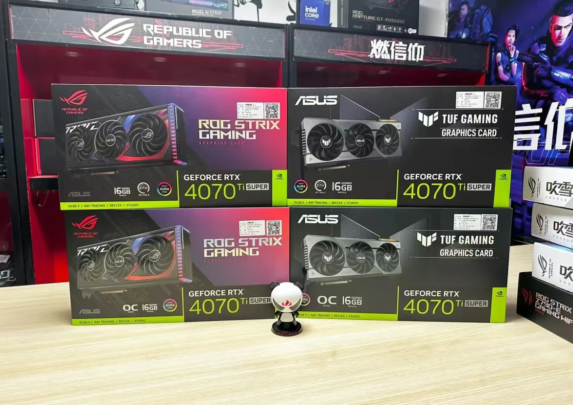 New Gpu 40series 4060 4060ti 4070 Super 4070Ti super 4080 4090 GDDR6X 256bit gpu Game Gpu
