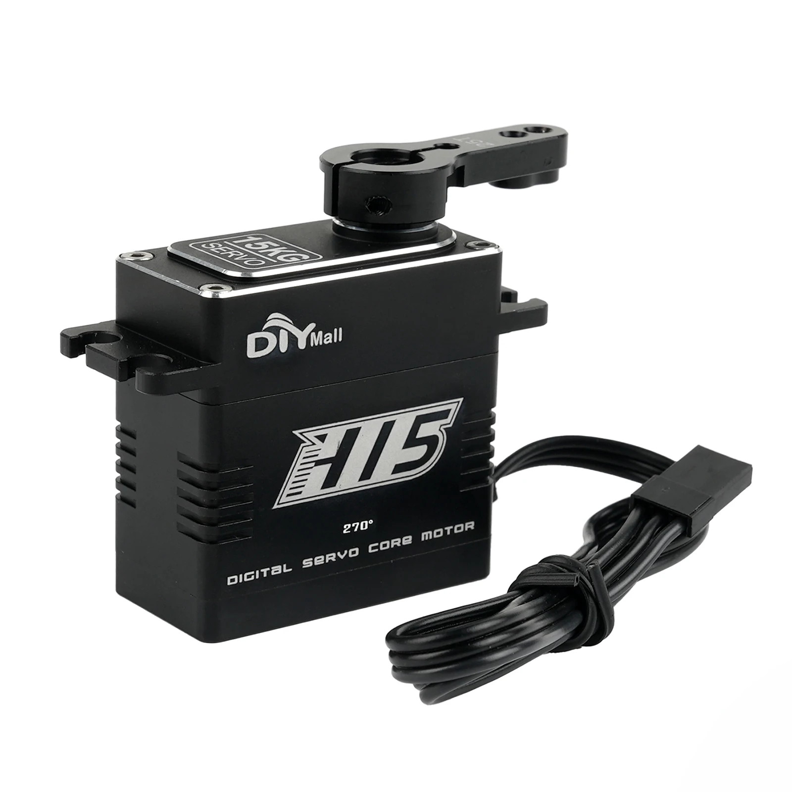 Servo digitale da 15 kg BLS-H15 ingranaggio in acciaio CNC completo per robot elicottero camion auto 1/8 1/10 1/12 RC