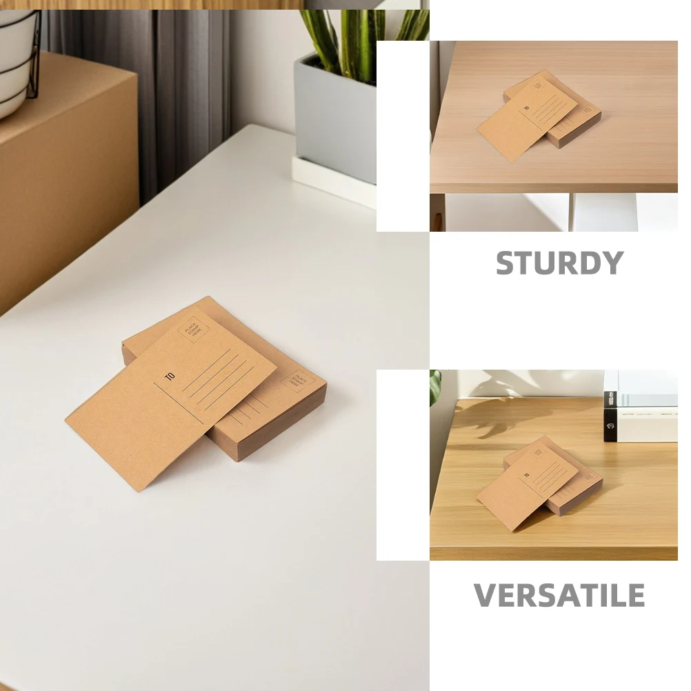 1 pçs cartões postais em branco papel cartolina imprimível para convites diy cartões de agradecimento de aniversário casamento artesanato escritório