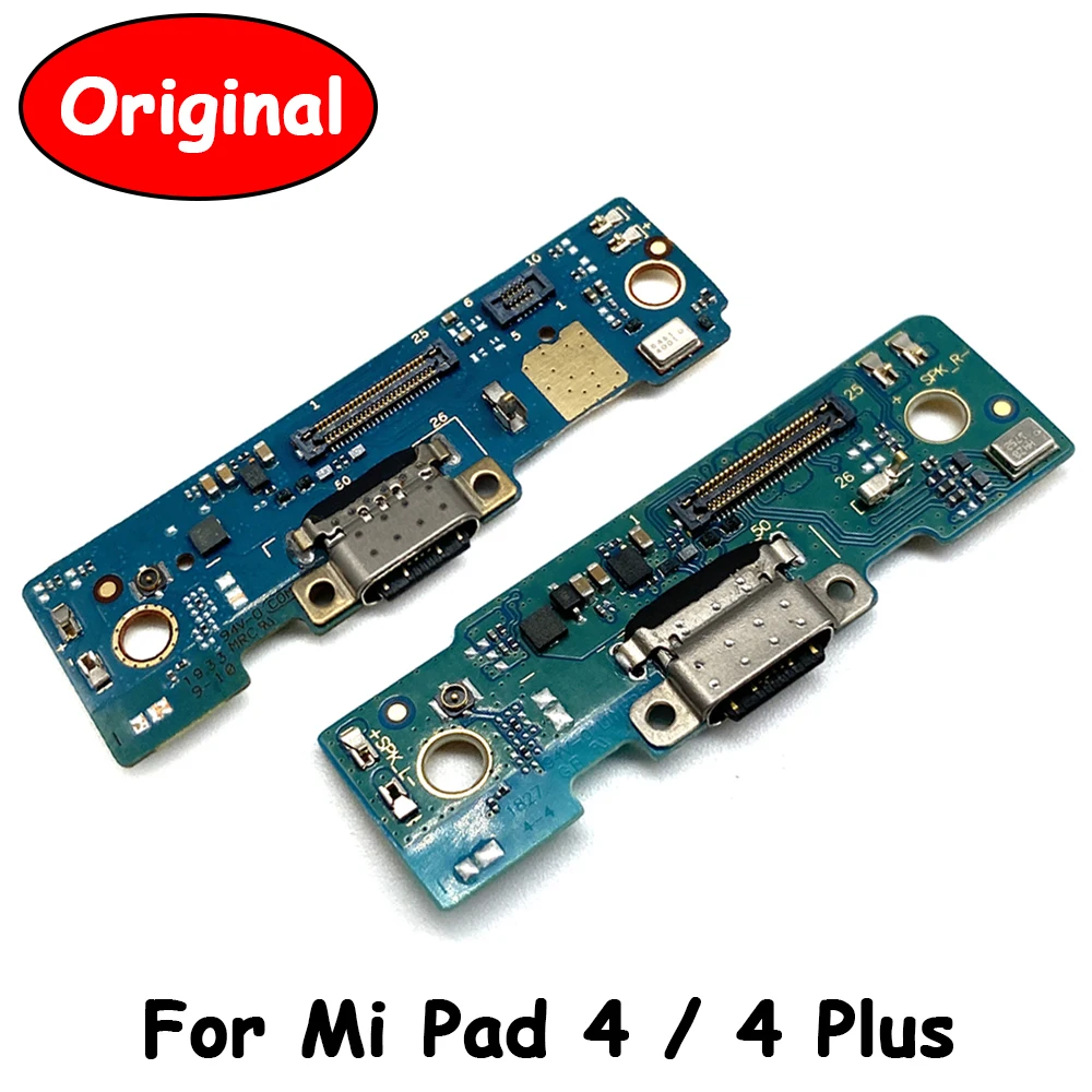 10Pcs/Lot For Mi Pad 4 Plus Original New USB Charging Plate Connector Board Flex Cable With Micro For Xiaomi Mi Pad 4 Plus Pad4