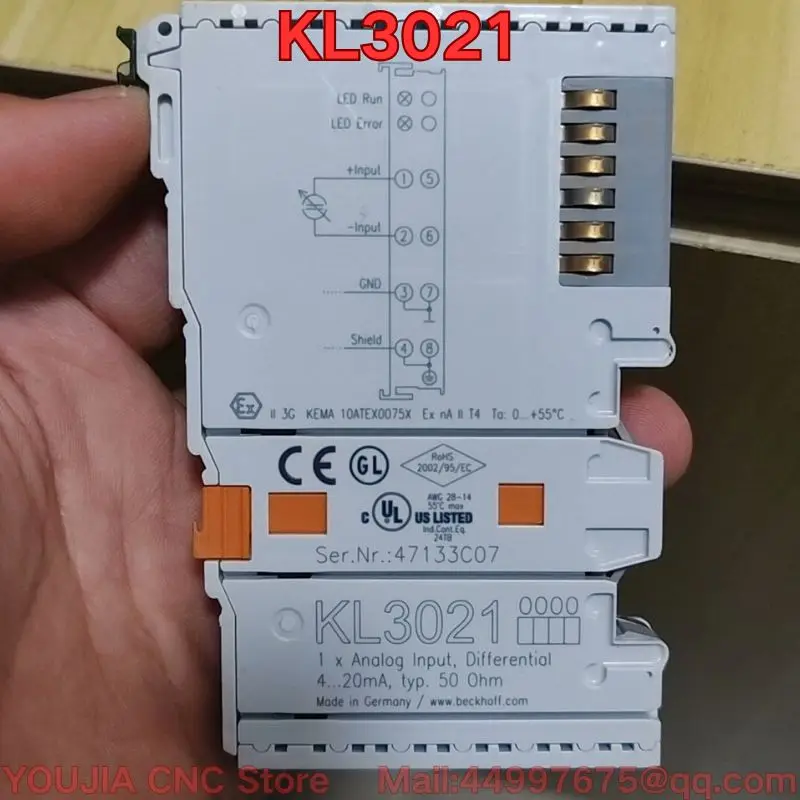 

New plc module KL3021 Quote in December 2025