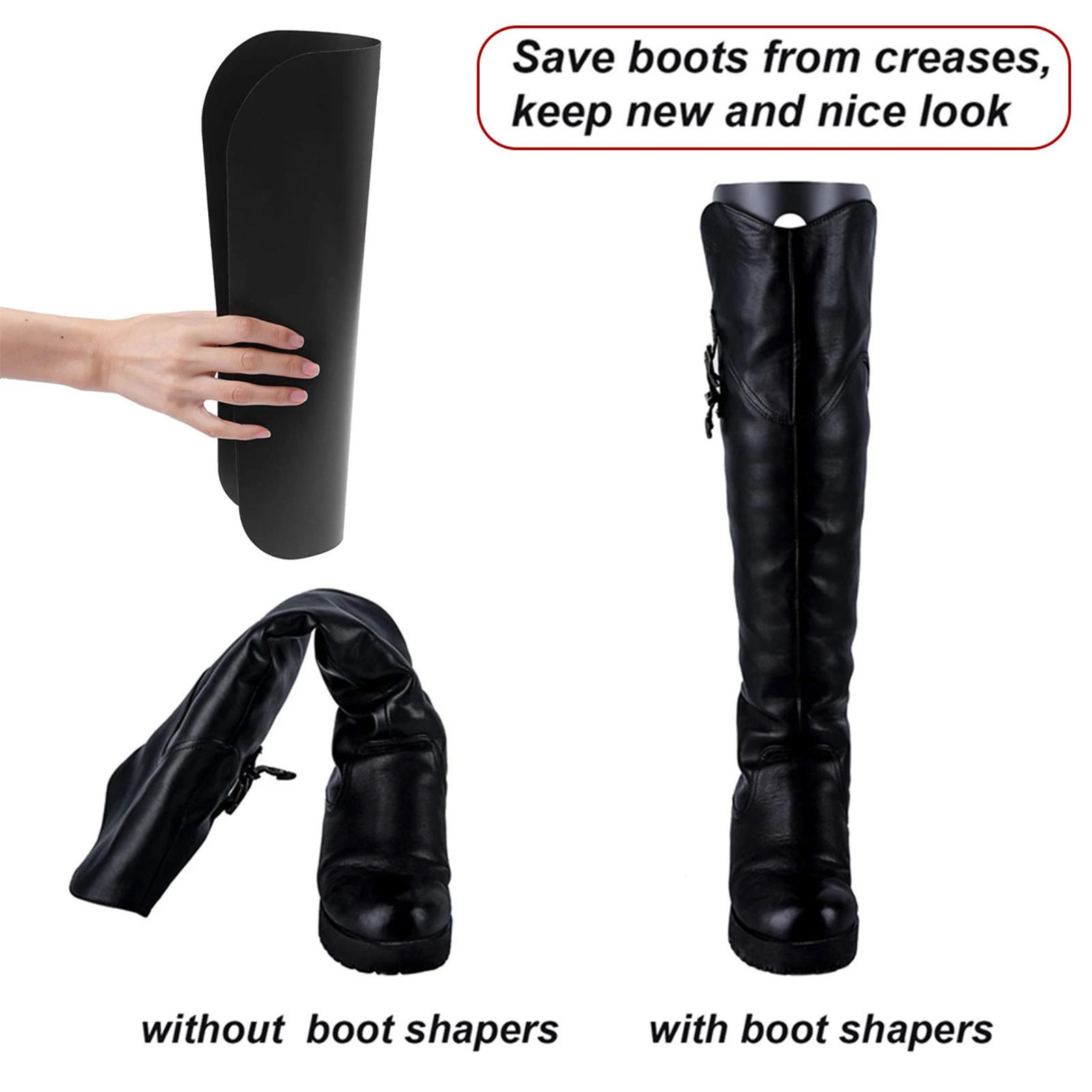 16Pcs Boot Shaper Stands Form Inserts Tall Boot Support Keep Boots Tube Shape for Women Men Shoe support Anti Deformation