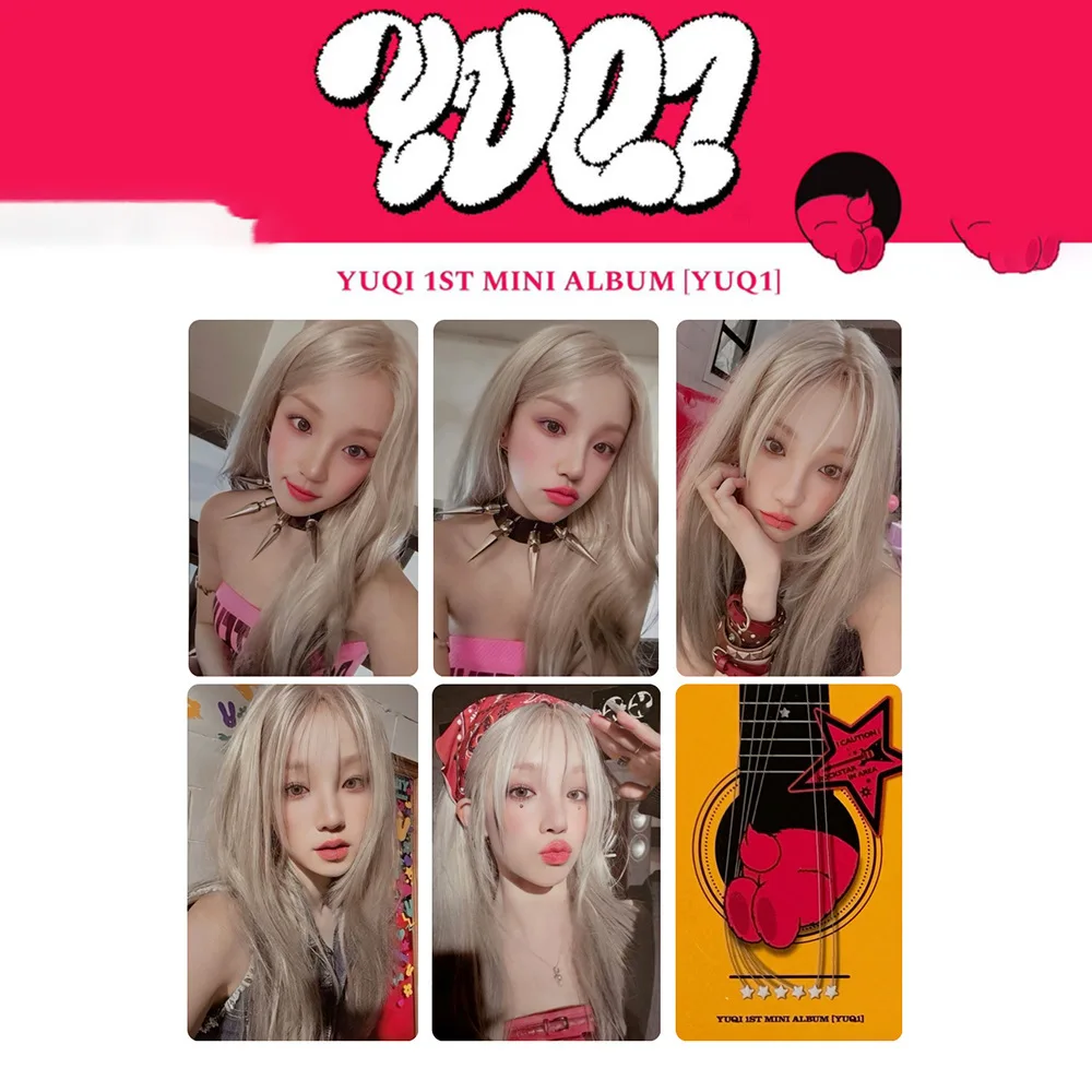 Canção Yuqi YUQI Mini Album, envolvente evento cartão especial K4, 1St YUQ1