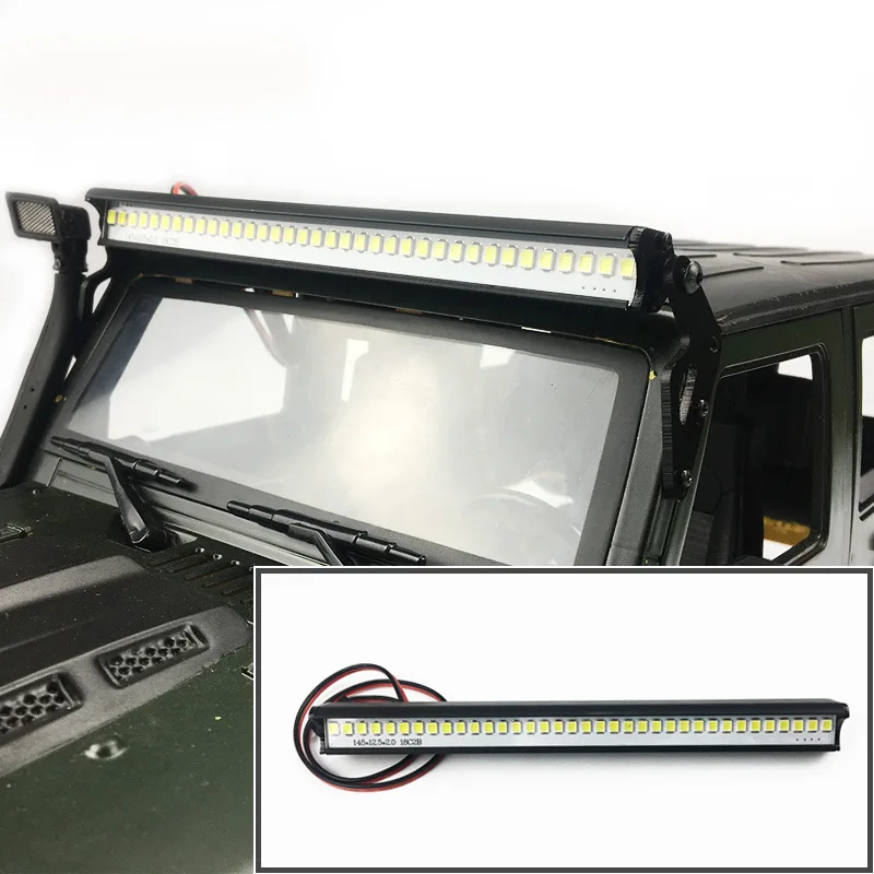 36 LED Light Bar Roof Lamp Lights For Axial SCX10 90046 D90 Traxxas TRX4 Slash Rustler 1/8 1/10 RC model car Crawler Truck