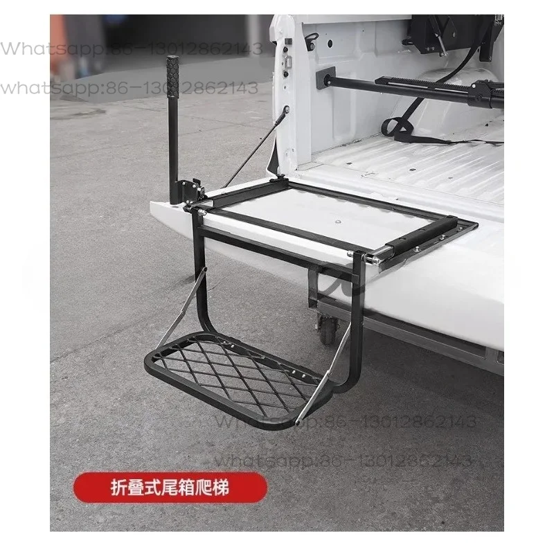 Pickup Truck Trunk Ladder Ranger Modified Tailgate Ladder Tailgate