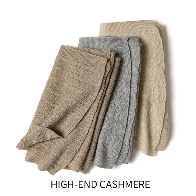 High Quality Unisex Cashmere Scarf Shawl Winter New Cashmere Knitted Scarves Women /Men Fashion Warm Solid Color Shawl 160*40