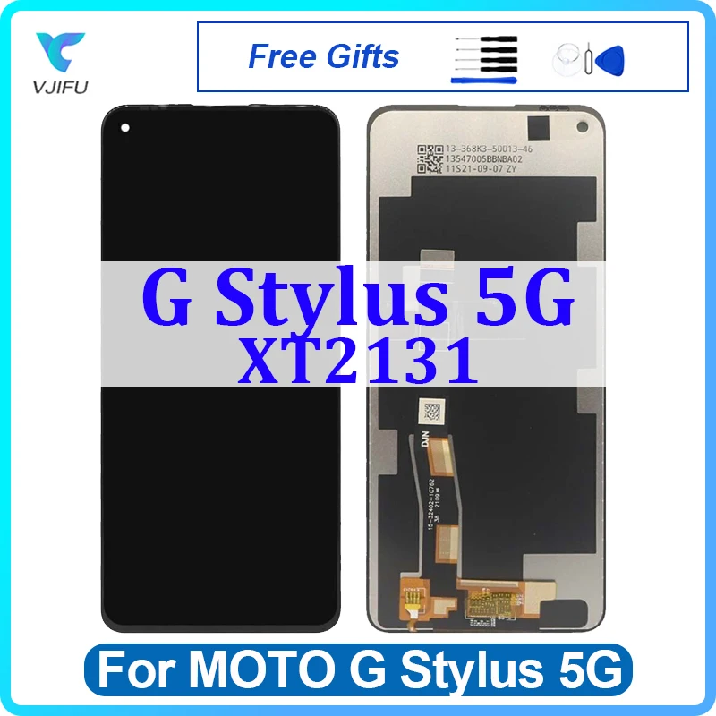 

6.8'' Original LCD For Motorola Moto G Stylus 5G 2021 Display Touch Screen XT2131 Digitizer Assembly Replacement Phone Repair