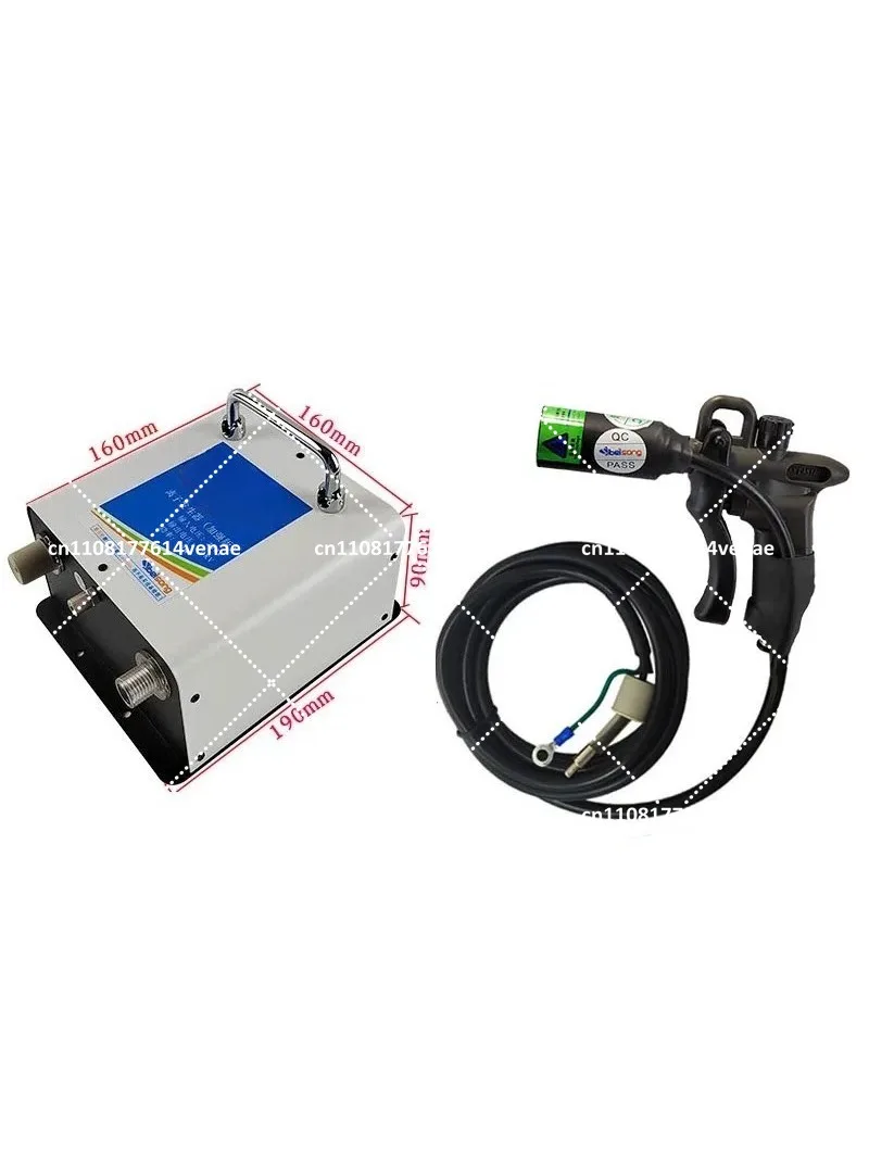 4.6KV/10KV Anti-Static Ionizing Air Gun Handheld Industrial Dusting Gun Electrostatic Eliminator