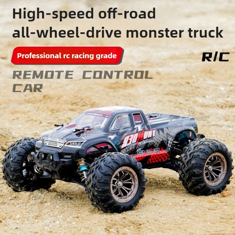لعبة سيارة أشياء رائعة هدية مضحكة-75 كم/ساعة شاحنة 4WD Rc عالية السرعة، 1:16 سيارة الانجراف Rc بدون فرش للتسلق على الطرق الوعرة، ألعاب سيارات Rc للأولاد