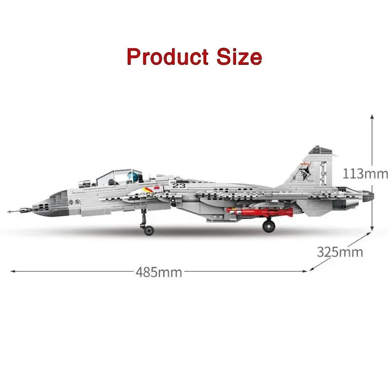 Military Air Force Weapons Series Building Blocks chopper J-15 Flying Shark Aircraft Bricks Jet plane Toys Birthday Gift For Boy