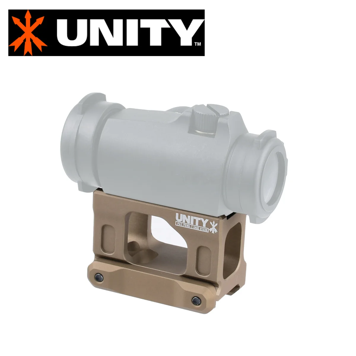 

Тактический быстросъемный кронштейн UNITY Fast Riser Mount для прицелов Aimpoint T2/M5s/M5b/R5/Duty RDS Red Dot Sight Scope, 20 мм, для увеличения высоты на планку
