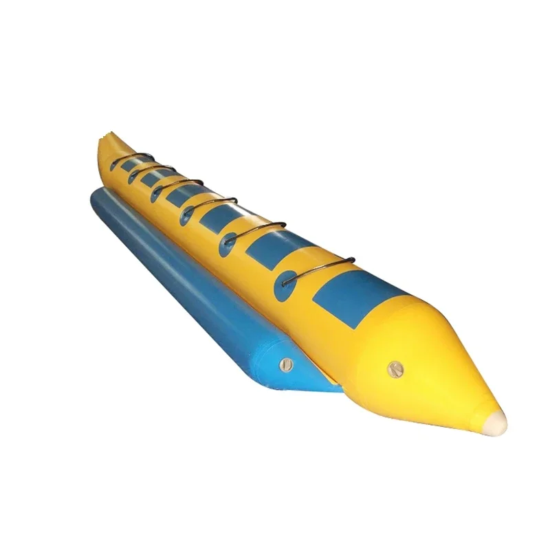 Inflatable Banana Towable Boat Tube Ride Sitting  4/6/8 Passenger Inline Elite Class Heavy Recreational