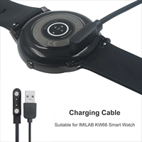 Charger Compatible with AGPTEK LW11 SW022/Ticwatch GTX/RT2(LS10)/RS4(LS12) smartwatch Charging Accessories Magnetic Charger