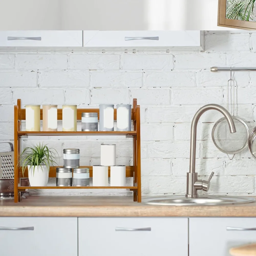 Rak Dinding Kayu Jati untuk Kamar Mandi, Rak Kayu Lipat, 2 Rak