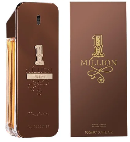 100 ML Milioni di Lucky Priv di Paco Rabanne per Eau De Toilette da uomo TESTER 3,4 fl oz Colonia da uomo Nuovo in scatola USA