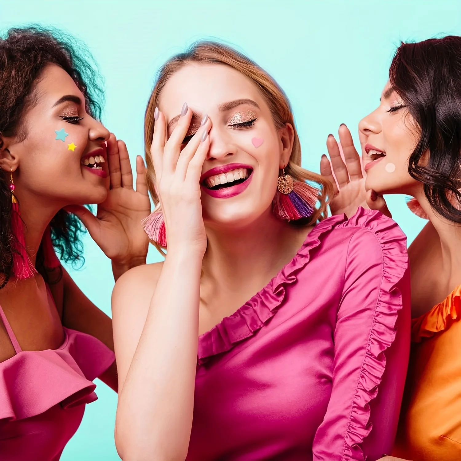 24 قطعة من رقعة حب الشباب، تغطي البثور وحب الشباب، رقعة بثرة حب الشباب لتغطية الزيت والعيوب، ملصقات بقعة للوجه والجلد.