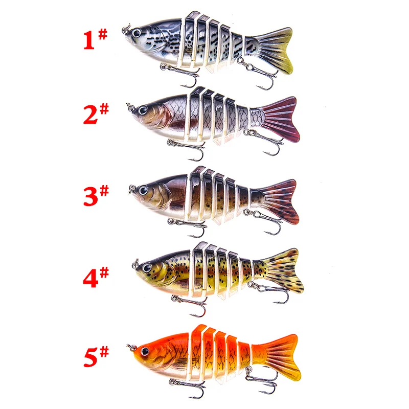 NUNATAK Minnow articulado multisección para lubina y lucio - imagen 3