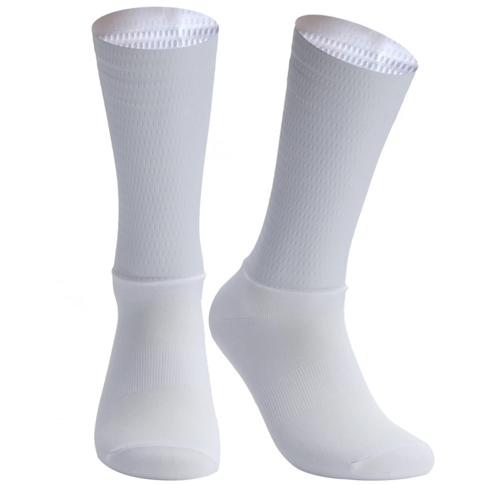 Non-slip Summer Aero Bike Team Cycling New Socks Silica Gel Breathable Pro Racing Sports Socks Men Women Calcetines Ciclismo