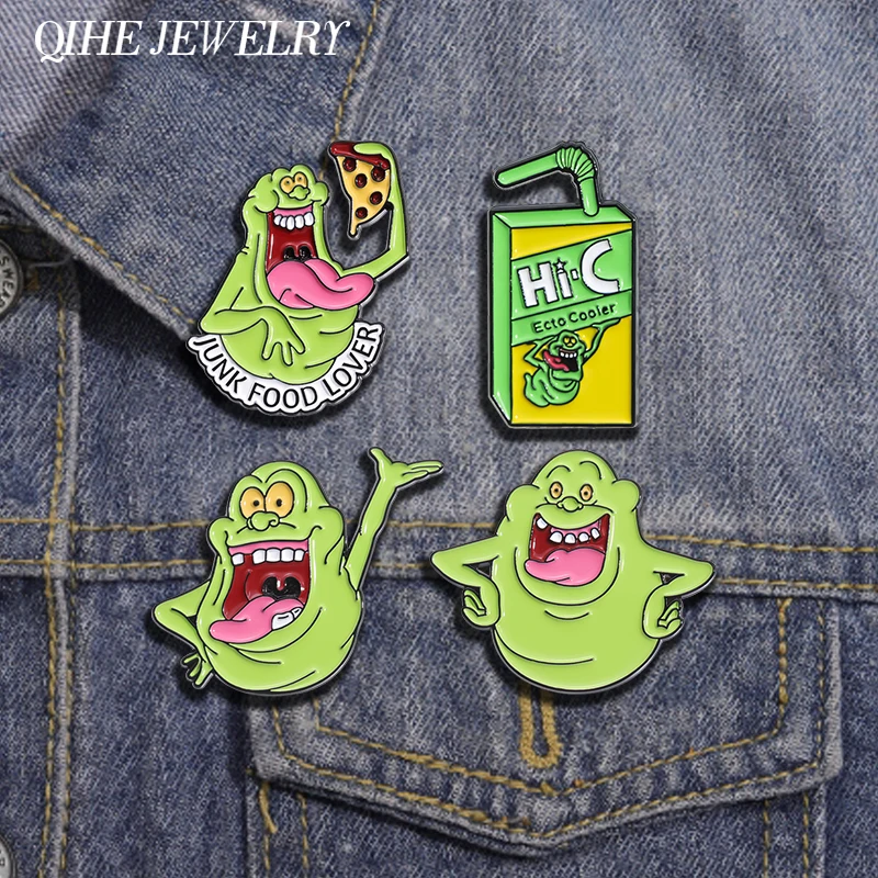 Anime Filme Frosch Saft Getränke Box Emaille Pin Benutzerdefinierte Film Peripheriegeräte Broschen Revers Abzeichen Schmuck Geschenke Für Kinder Freunde