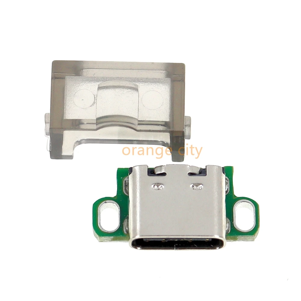 1pc Charging Port with Cover For GBA SP Charging Socket For Gameboy Advance SP Charging Interface to USB-C USB Type-C Port